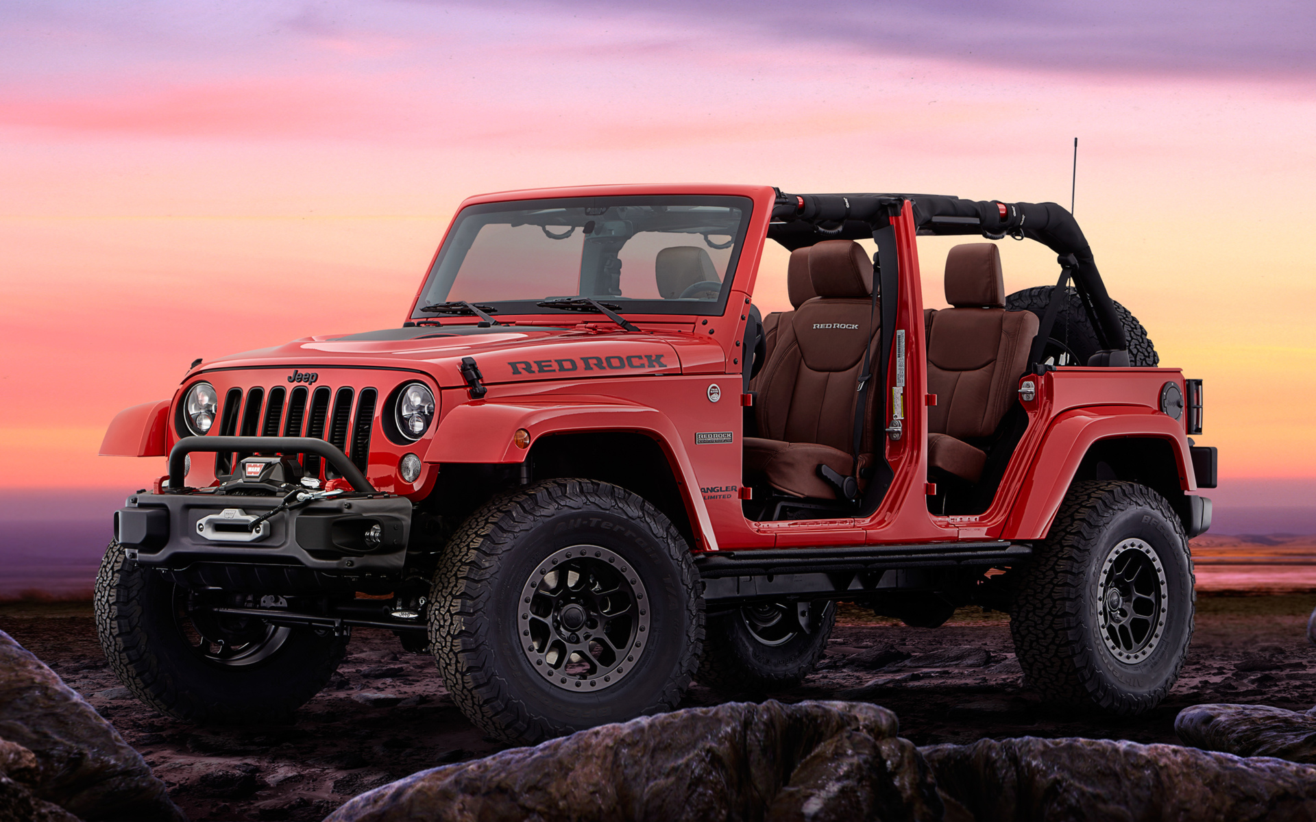 Jeep Wrangler Red