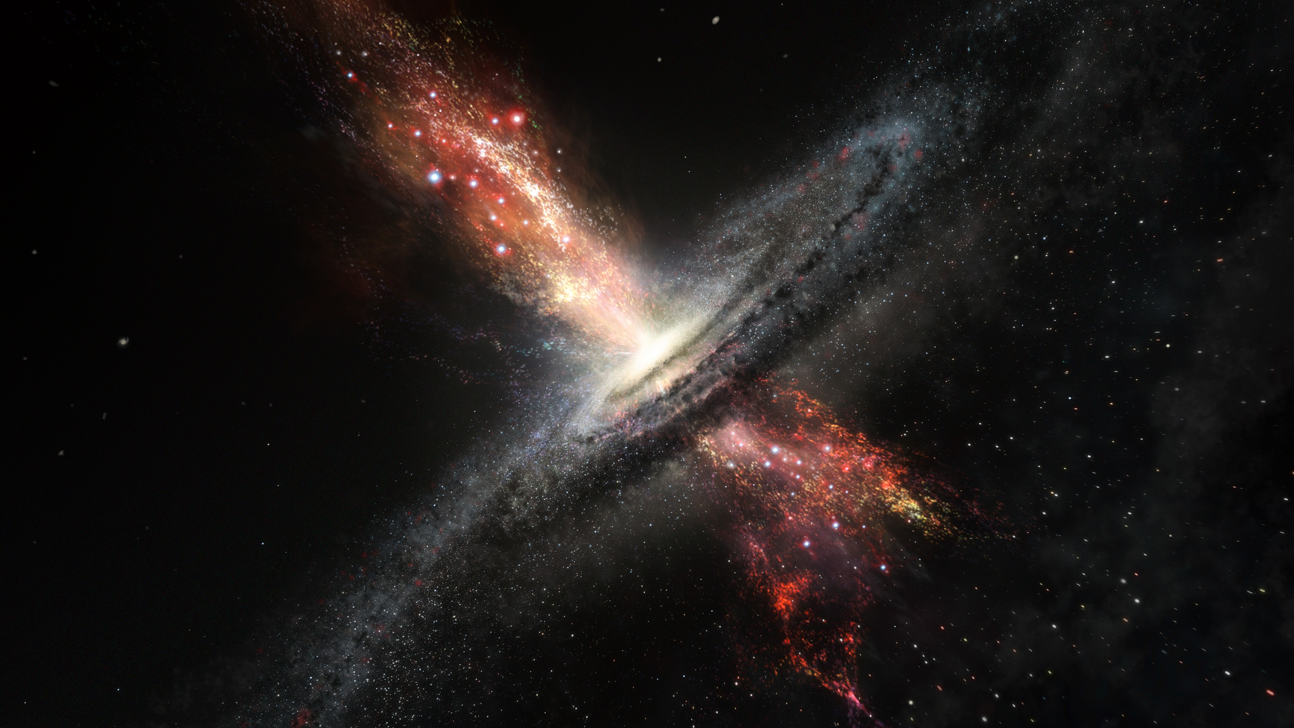 Сверхмассивная чёрная дыра в центре Галактики