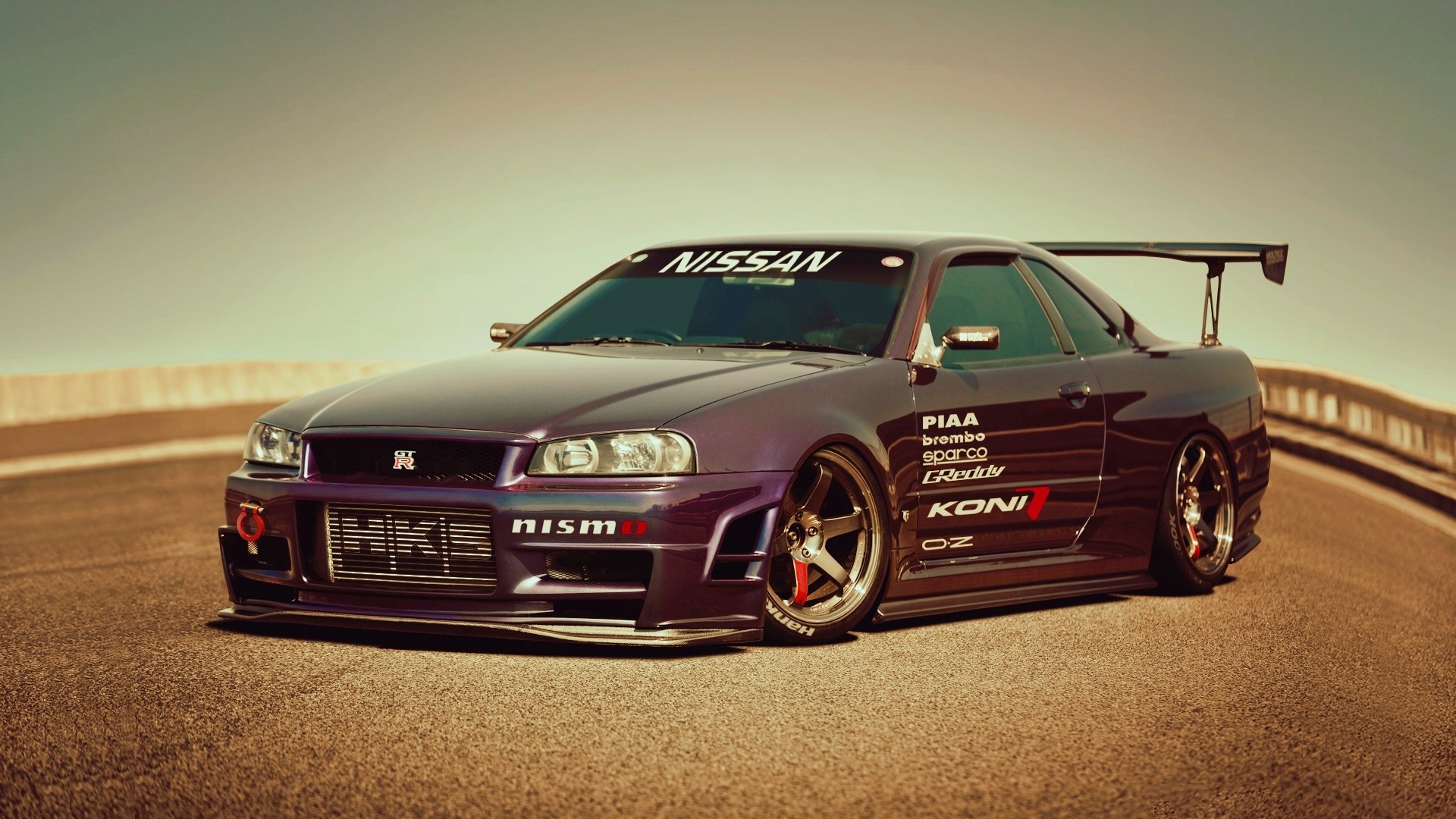 Nissan Skyline r34 зима