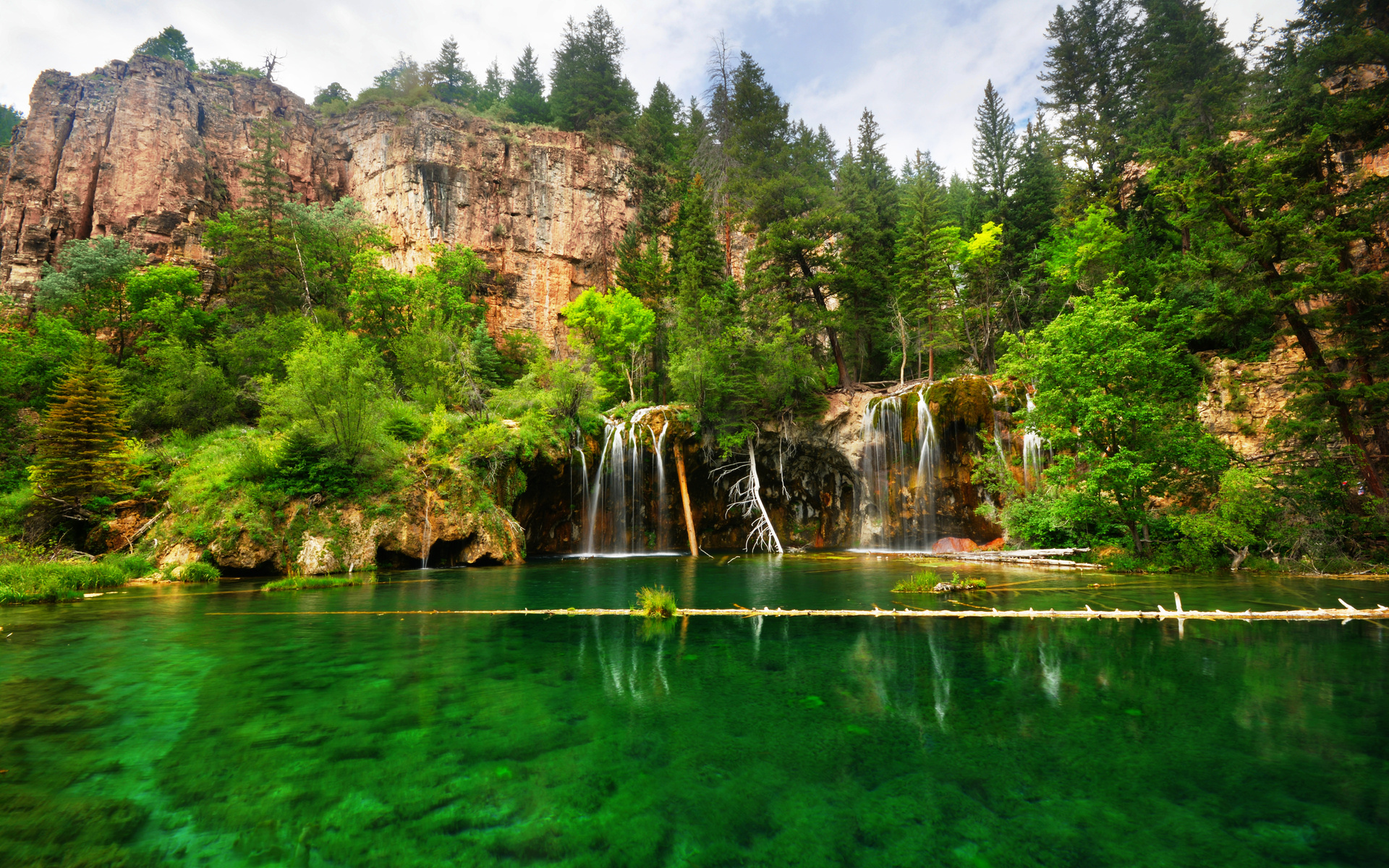 Красивые места с водопадами