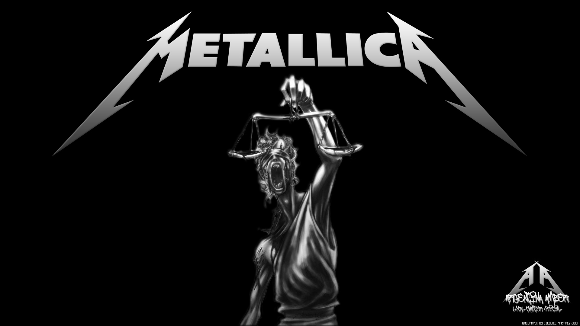 Metallica обои 4k