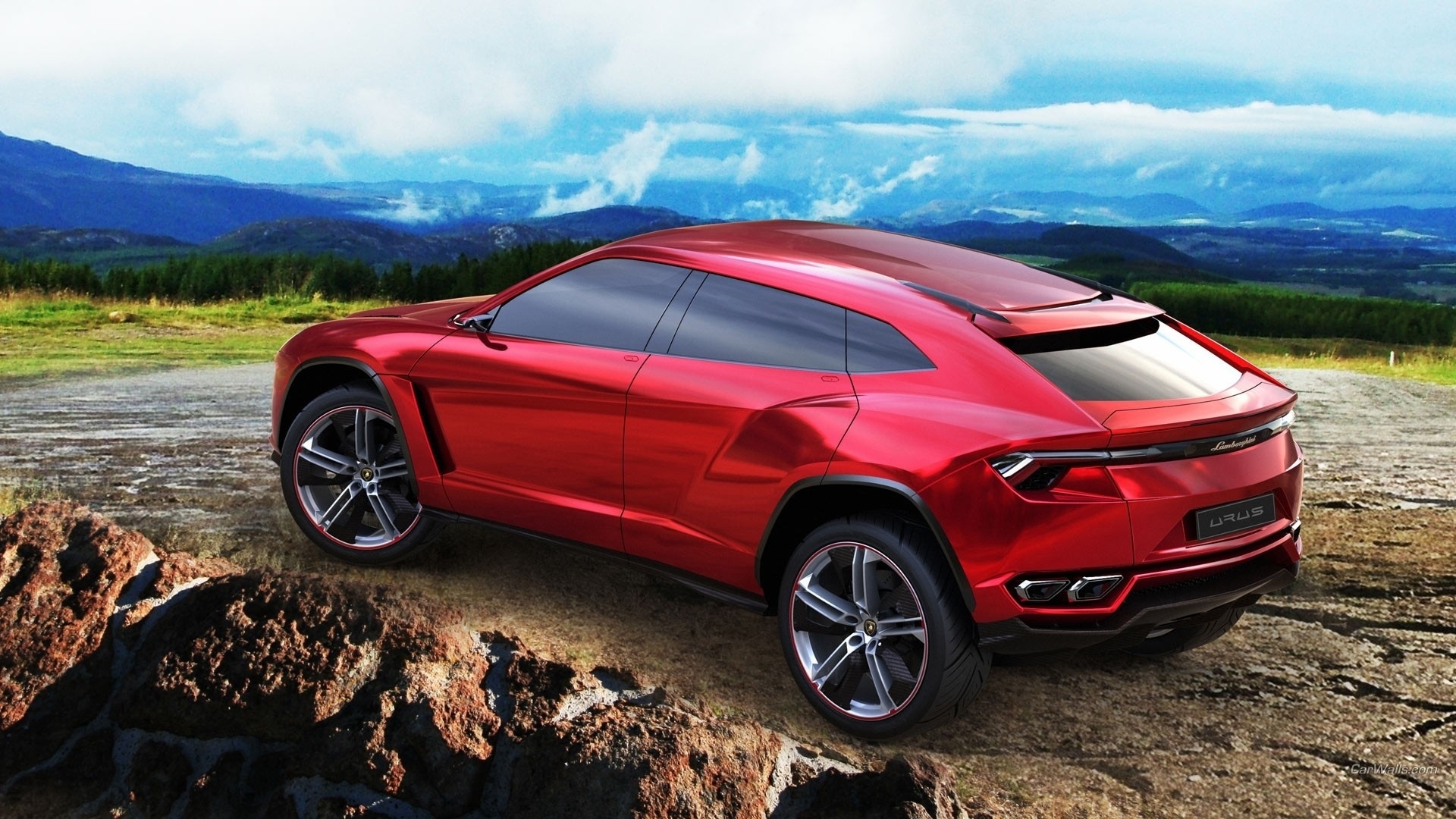 Обои auto, lamborghini urus, concept на рабочий стол