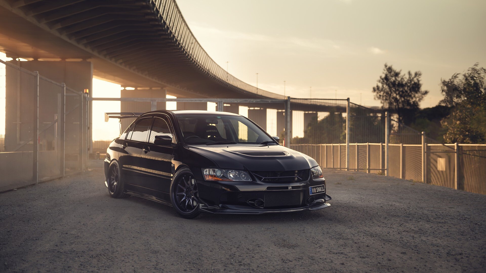 Mitsubishi EVO 10 чёрный