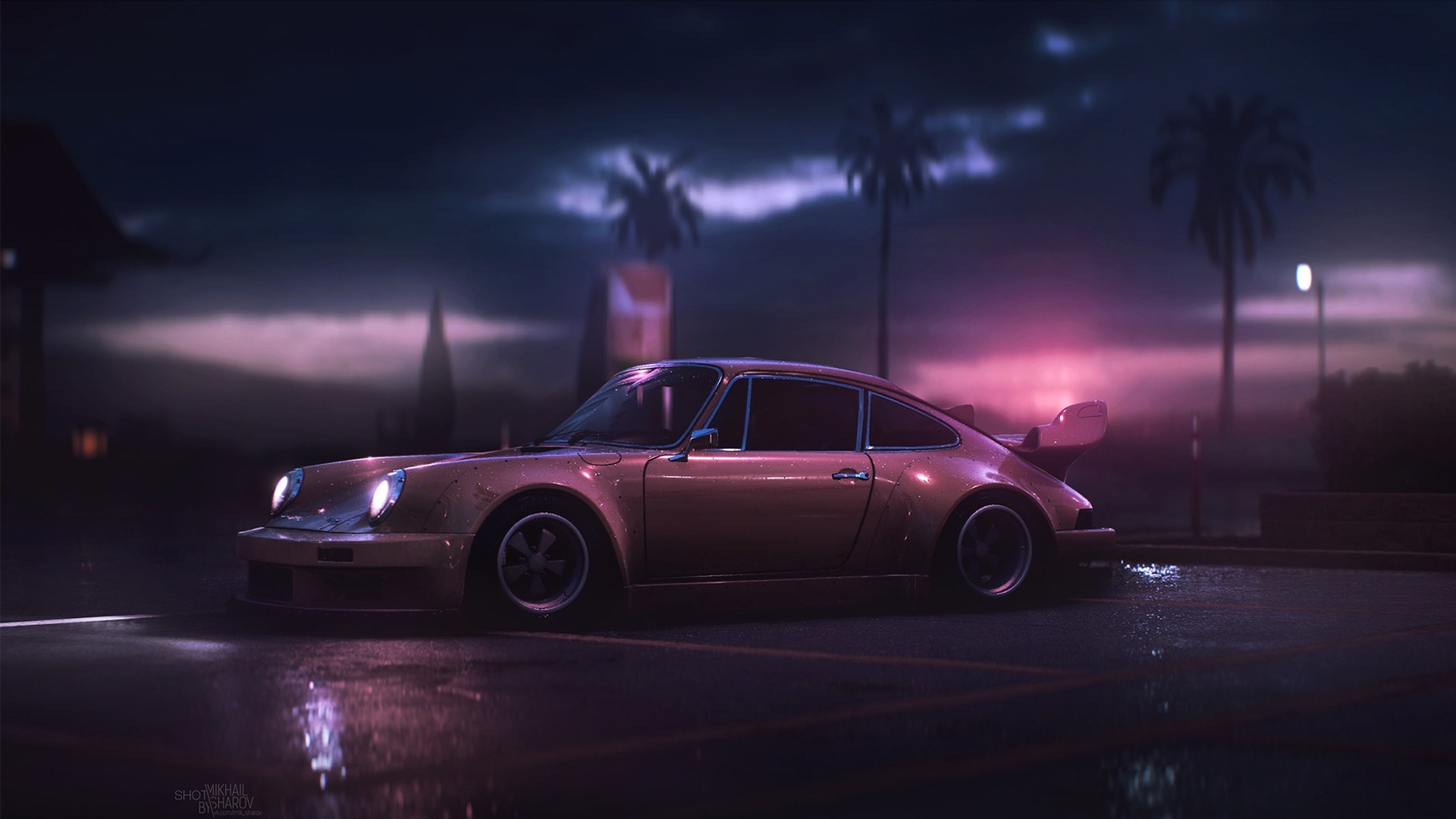 Porsche 911 cyberpunk gta 5 фото 81