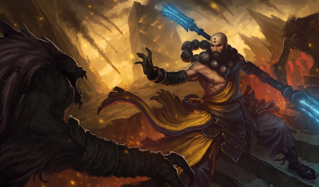 Diablo 3, монах, диабло