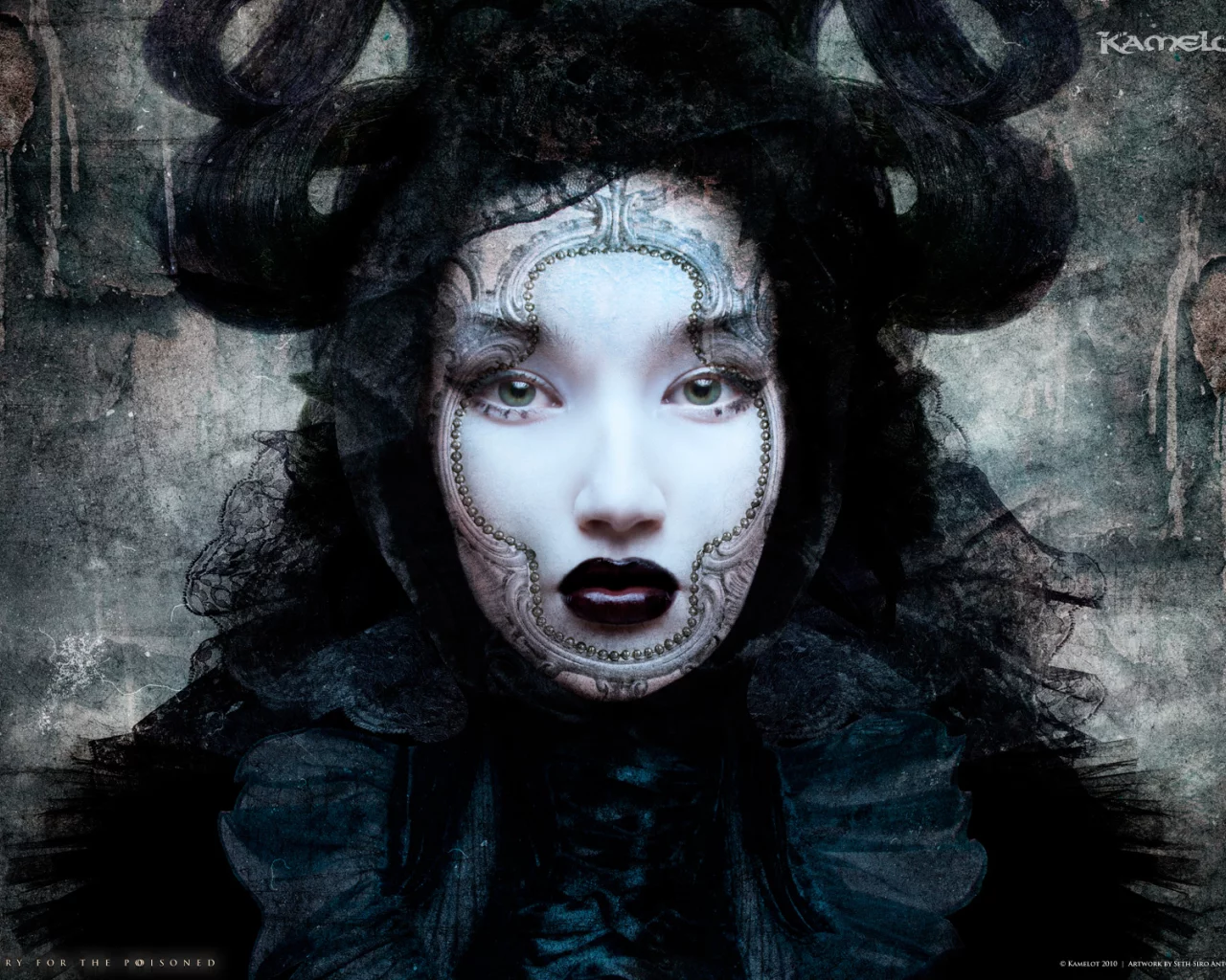 лицо, девушка, kamelot, губы