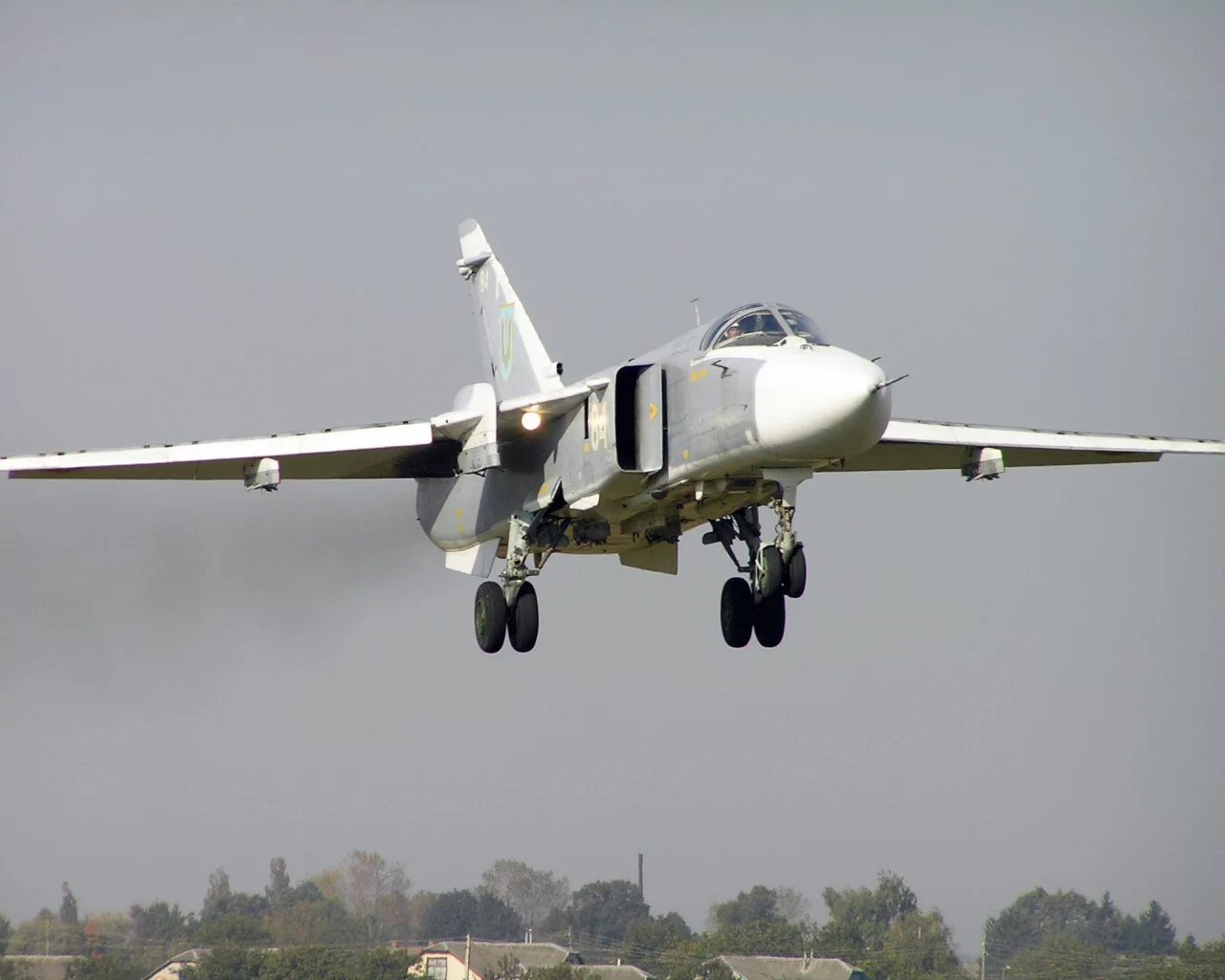 , посадка, СУ-24