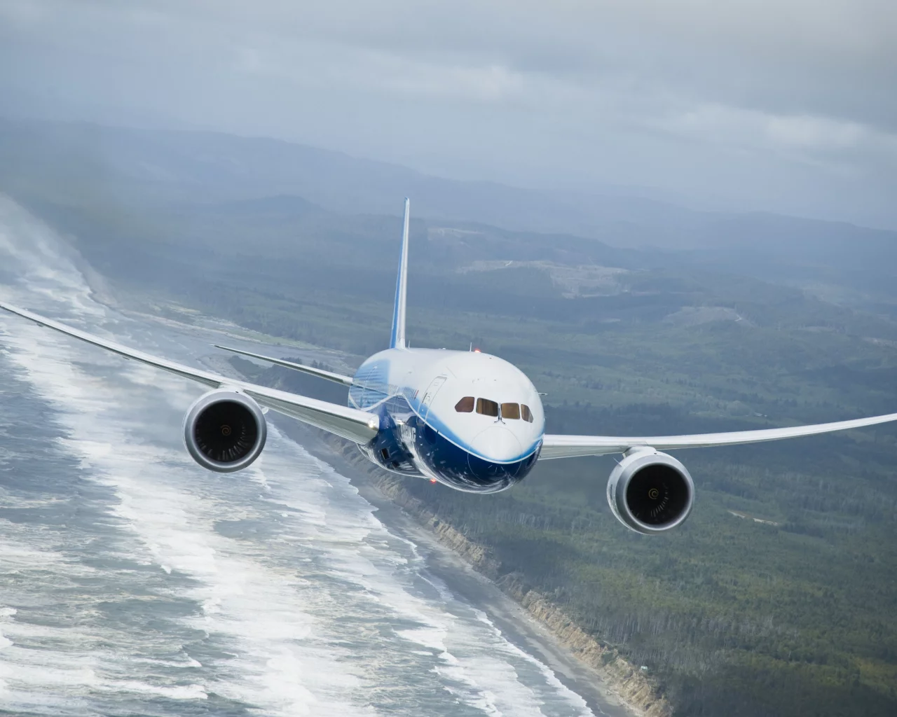 облака, 787, dreamline, boeing, полёт