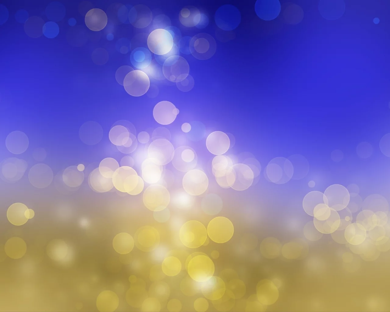 круги, пузыри, оранжевый, синий, bokeh