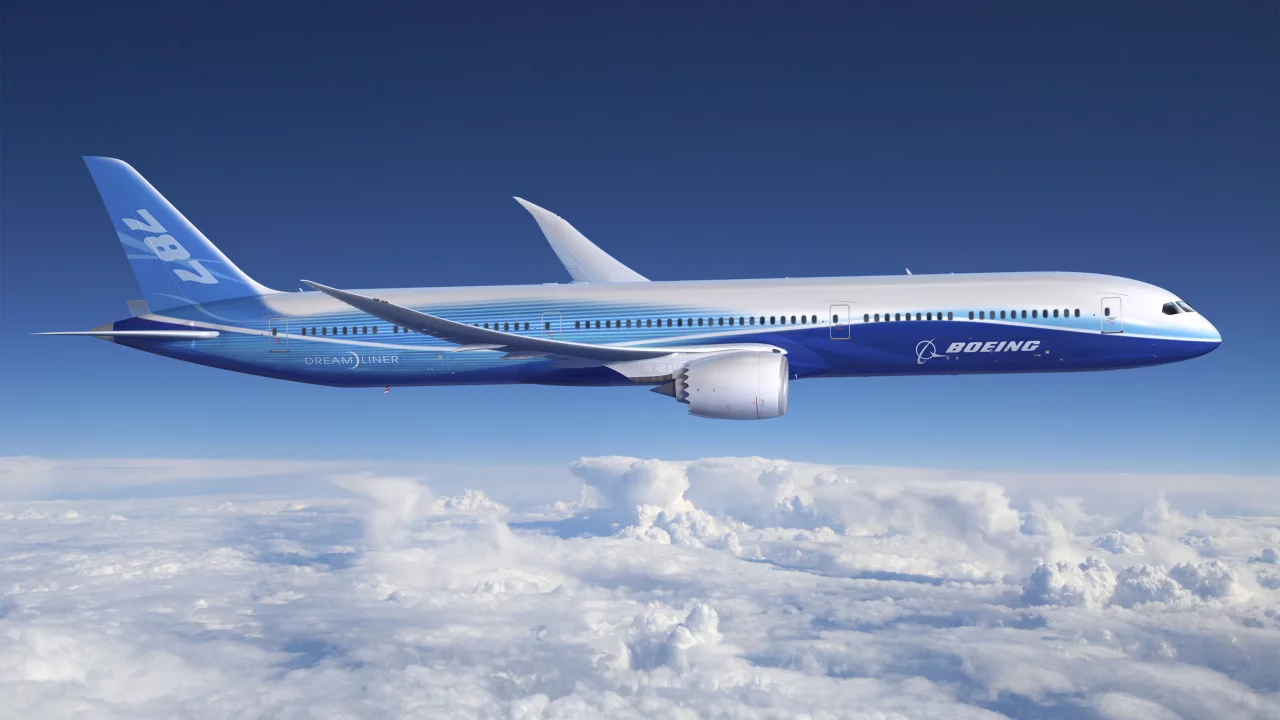 облака, dreamline, полёт, 787, boeing