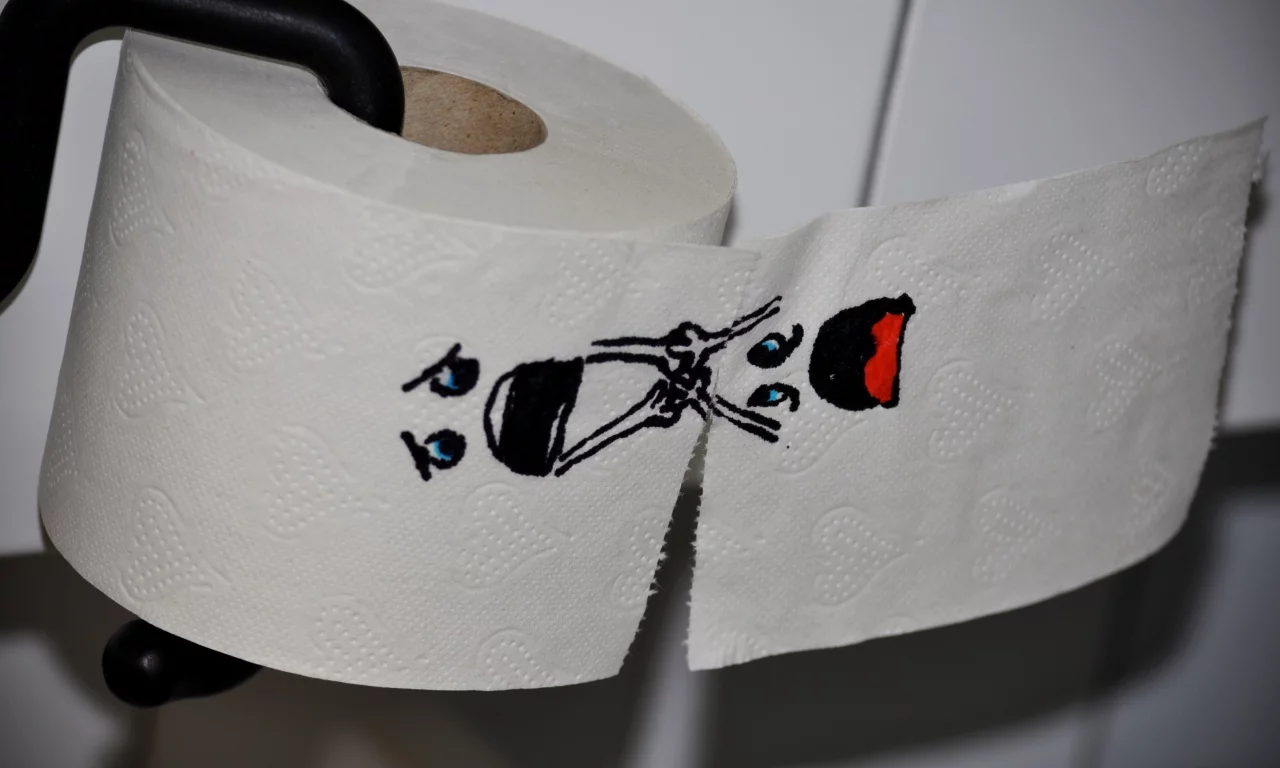 рулон, рисунок, макро, юмор, бумага, изображение, creativ, креатив, прикольные