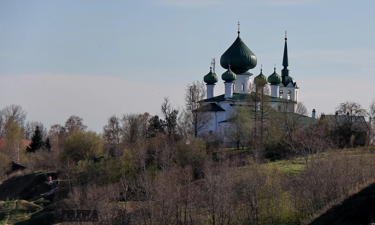 природа, небо, храм
