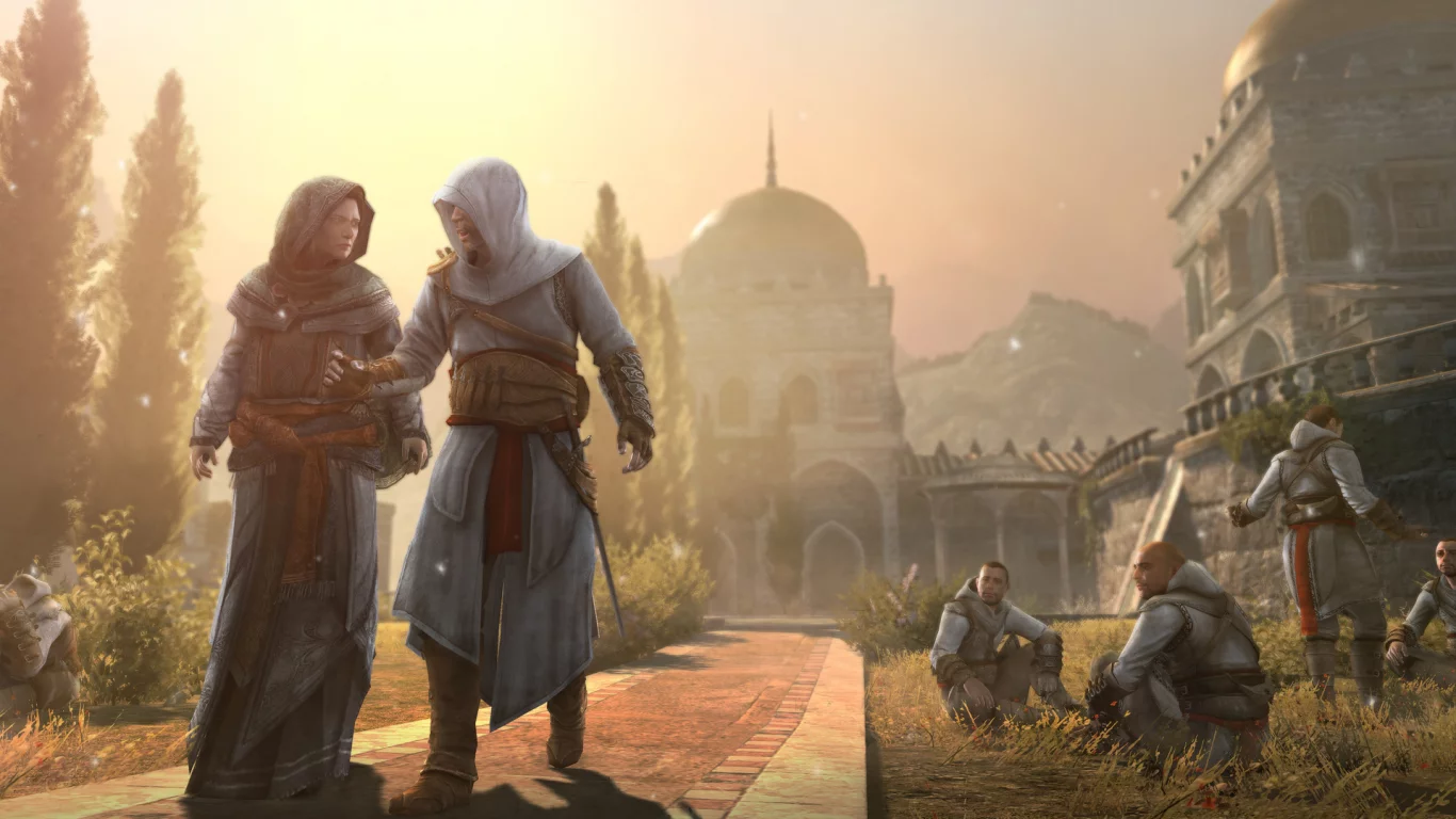assassins, creed, альтаир, revelations, мария