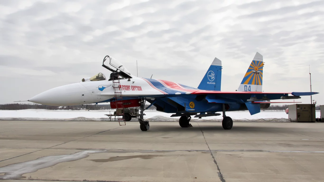 Сухой, Су-27, русские витязи