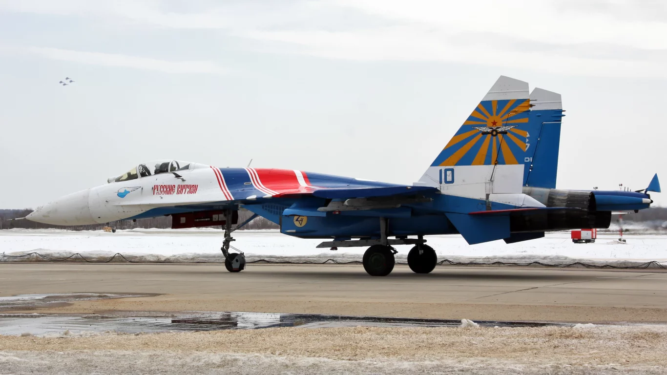 Сухой, Су-27, русские витязи