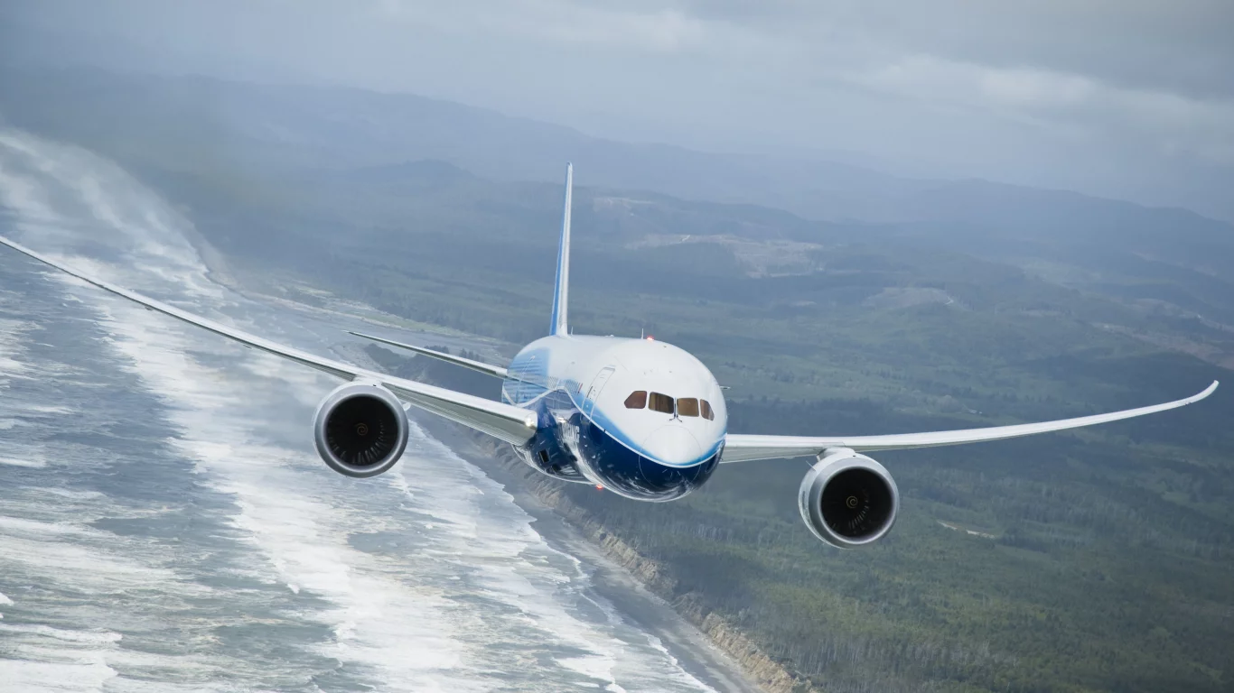 облака, 787, dreamline, boeing, полёт
