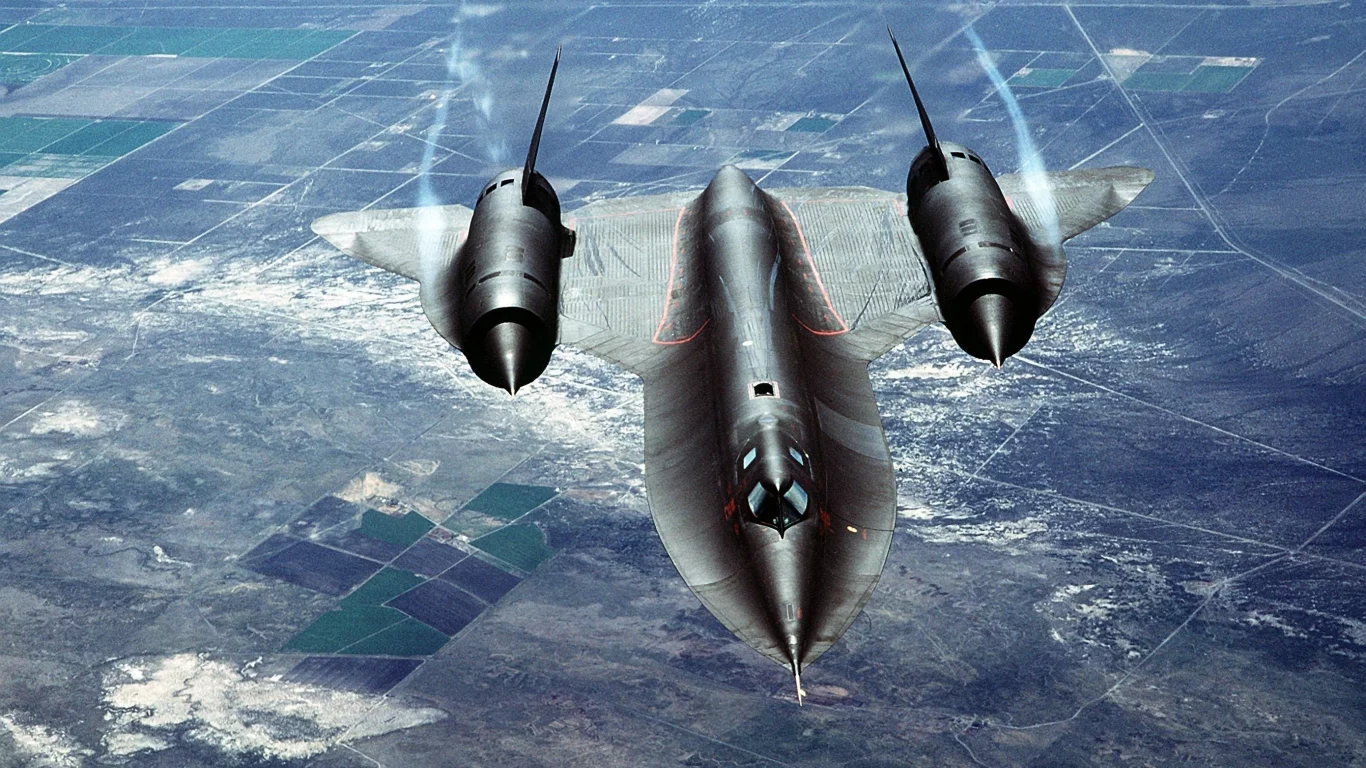SR-71, полёт, облака, blackbird