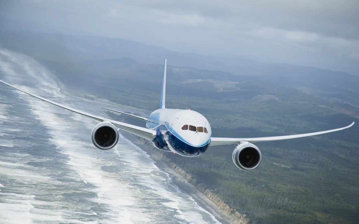 облака, 787, dreamline, boeing, полёт