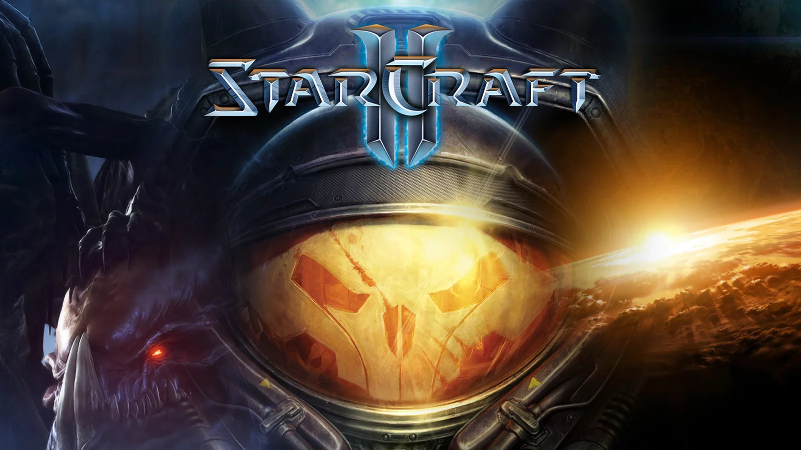 логотип, blizzard, starcraft 2: wings of liberty, starcraft 2
