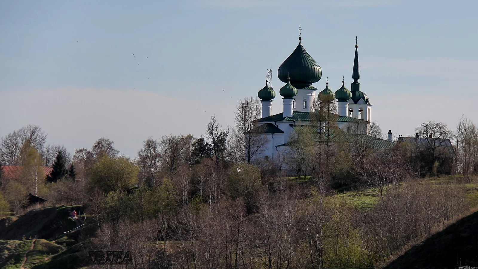 природа, небо, храм