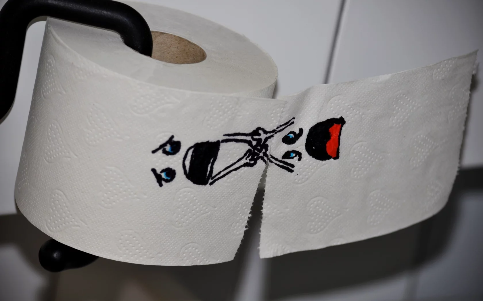 рулон, рисунок, макро, юмор, бумага, изображение, creativ, креатив, прикольные