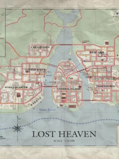lost heaven, map, mafia