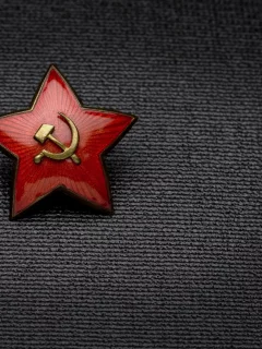 звезда, фон, день победы, серп и молот