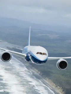 облака, 787, dreamline, boeing, полёт