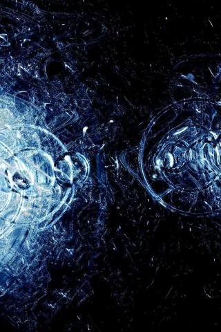 круги, брызги, отражение, вода