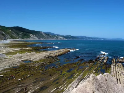 море, пейзаж, скалы
