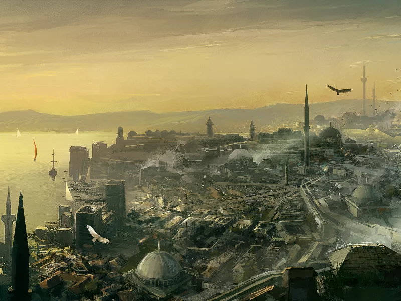 город, assassins, creed