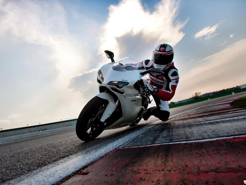 трасса, шлем, белый, 1198, ducati, автомобили, трек, arai, машины, авто