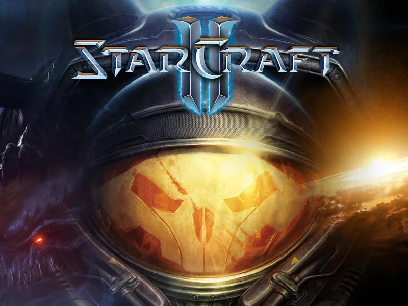 логотип, blizzard, starcraft 2: wings of liberty, starcraft 2