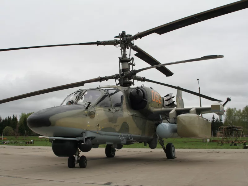 КА-52, аллигатор, лопасти, камов