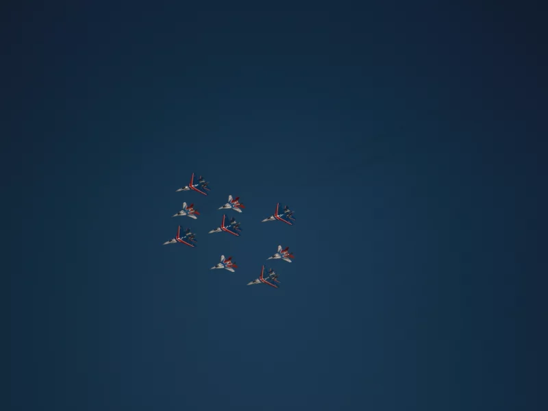 Сухой, МиГ-29, Су-27, Стрижи, русские витязи