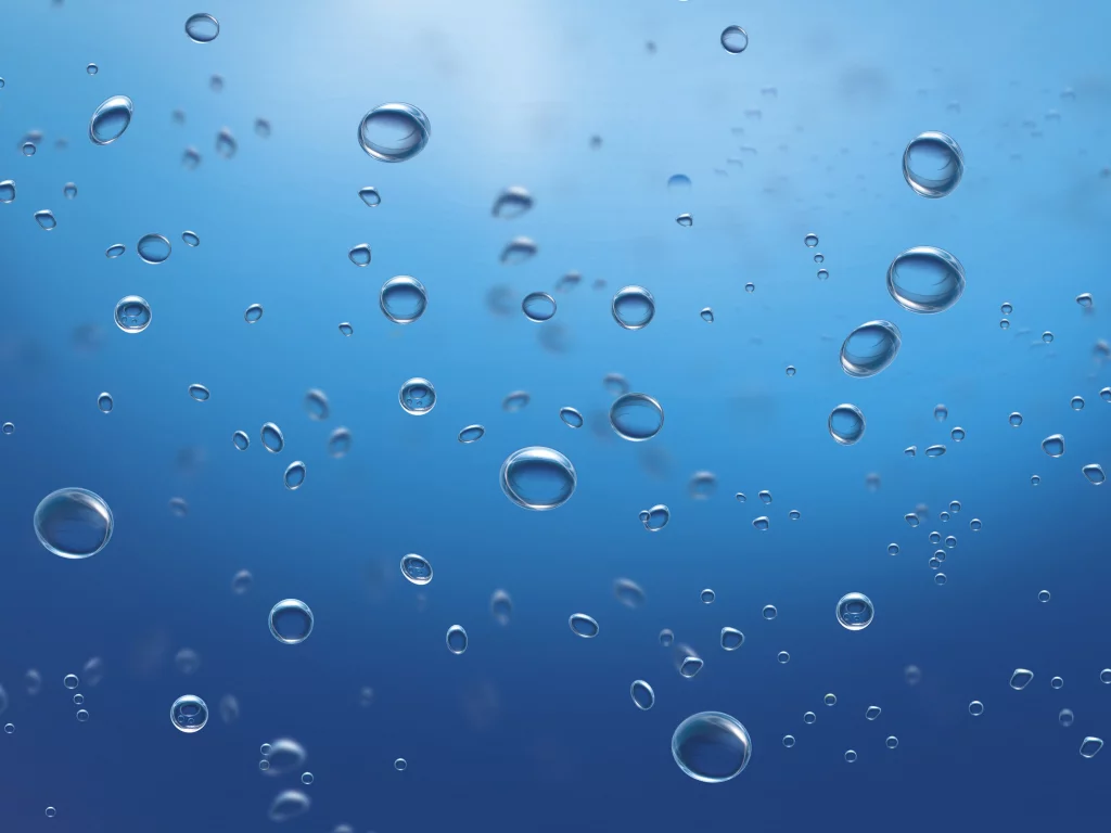 море, Вода, пузырки