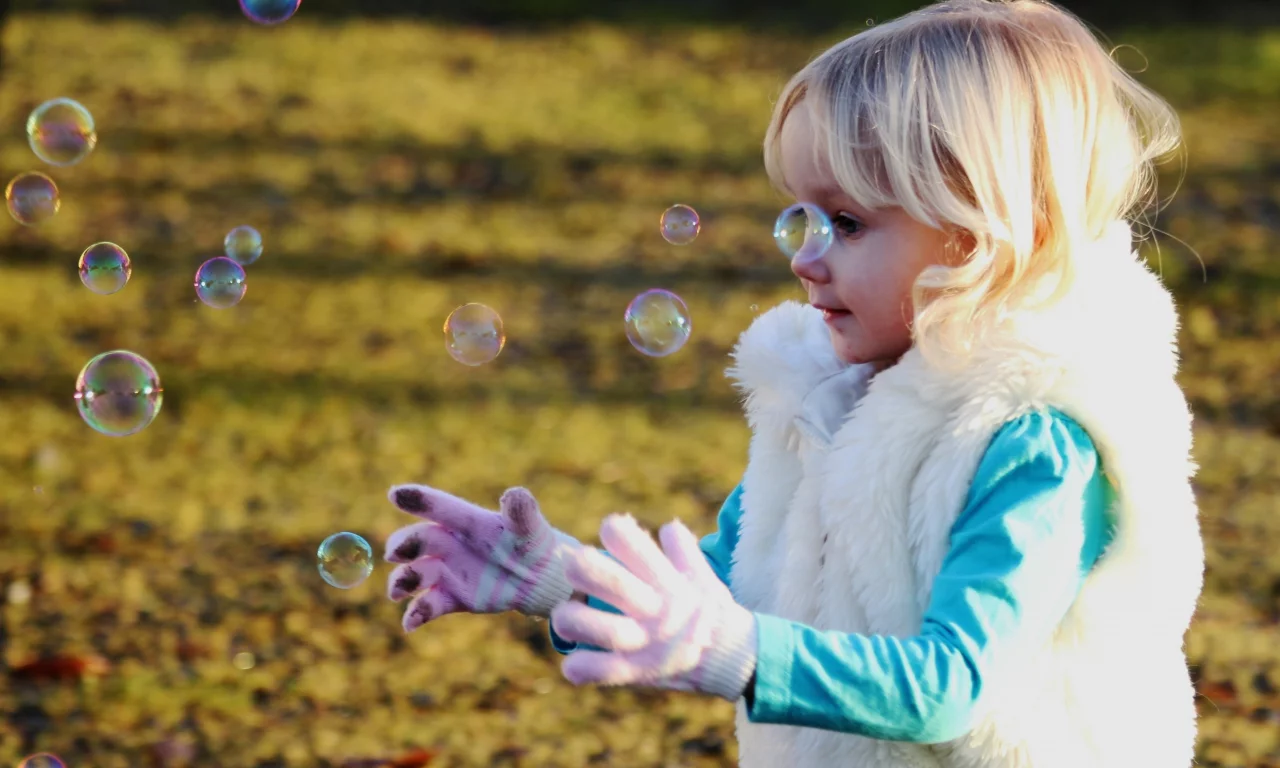 красивая, bubbles, around, catch, девушки, девушка, baby