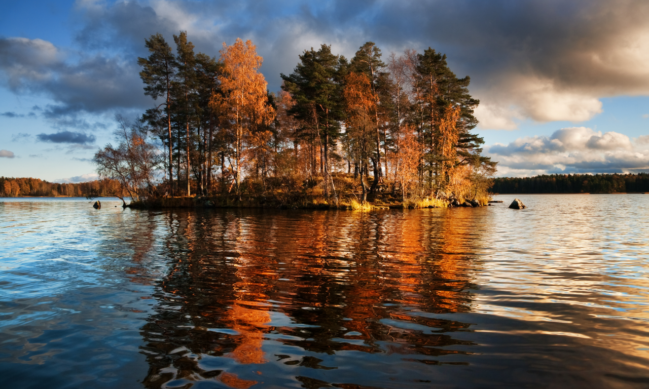 Золотая осень в Карелии