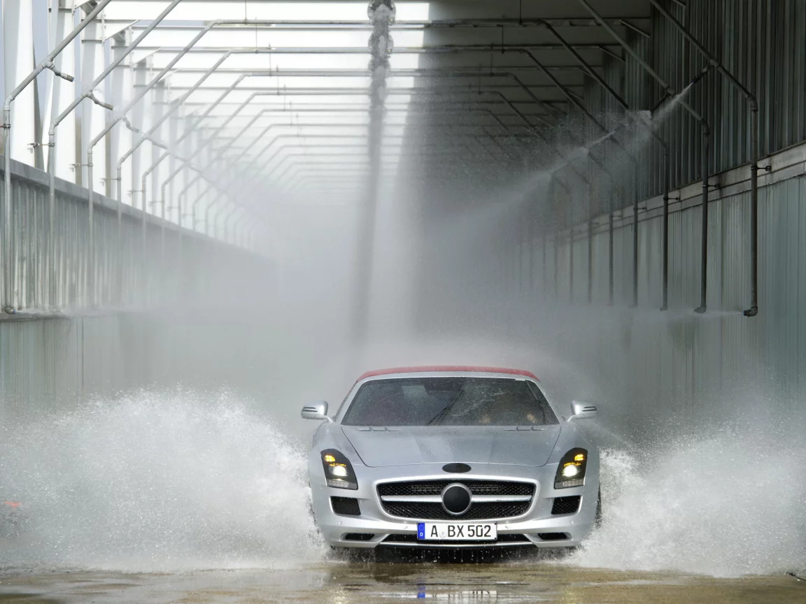 SLS, автомобили, машины, авто, Mercedes-Benz