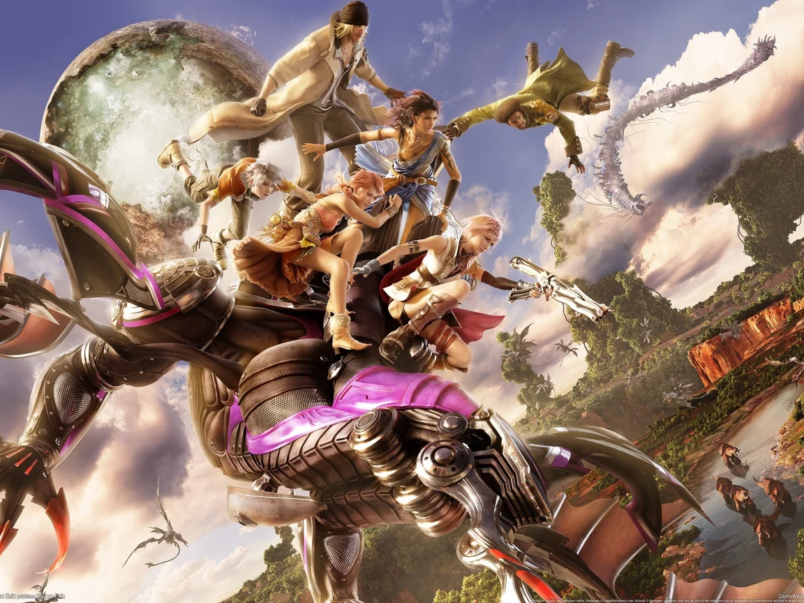 game, Final Fantasy XIII, видео игры, компьютерные игры, игра, pc games