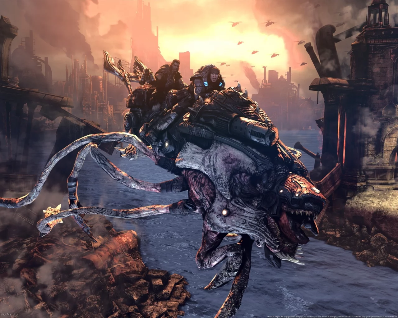 Gears of War 2, game, игра, компьютерные игры, видео игры, pc games