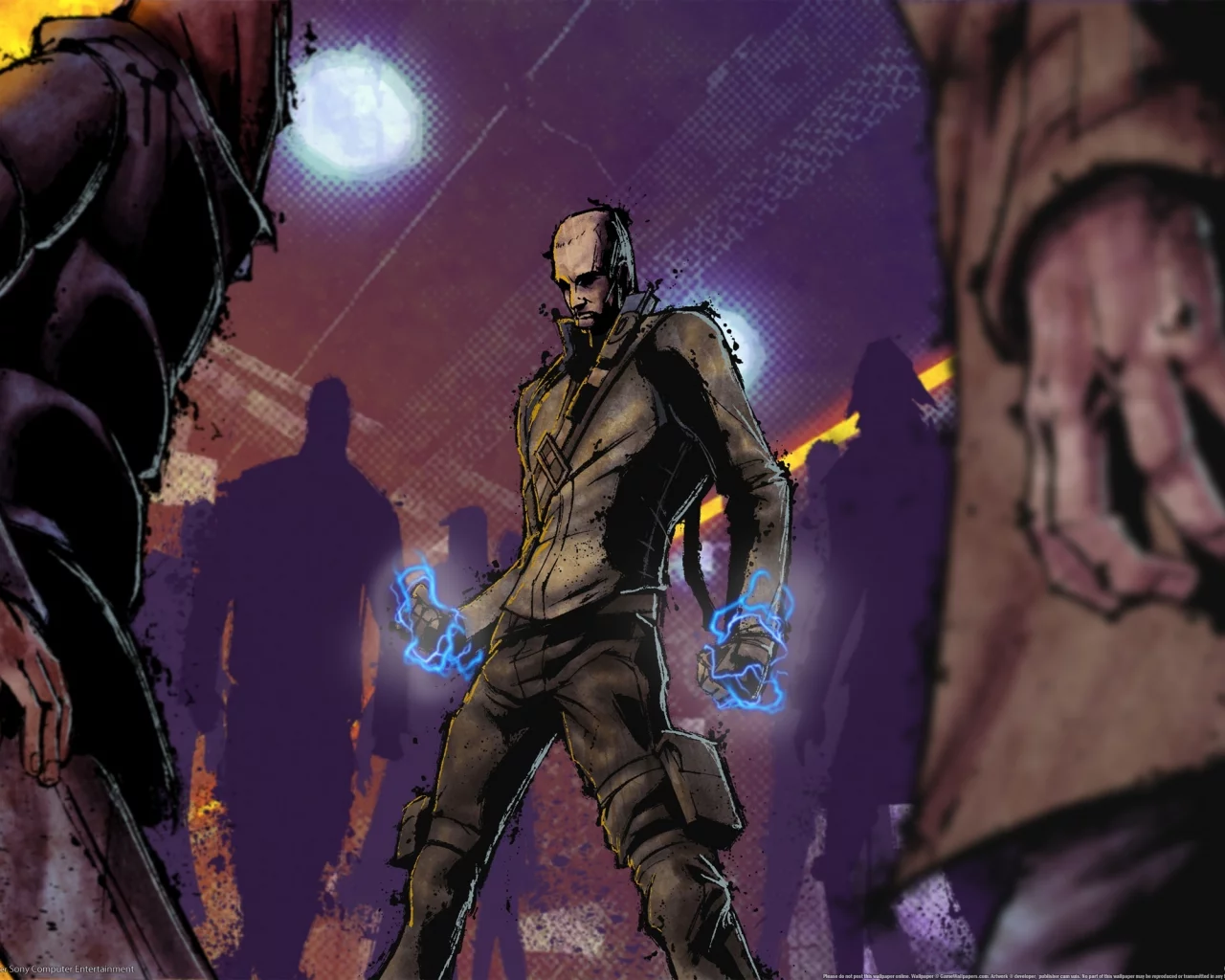 pc games, game, игра, видео игры, компьютерные игры, Infamous