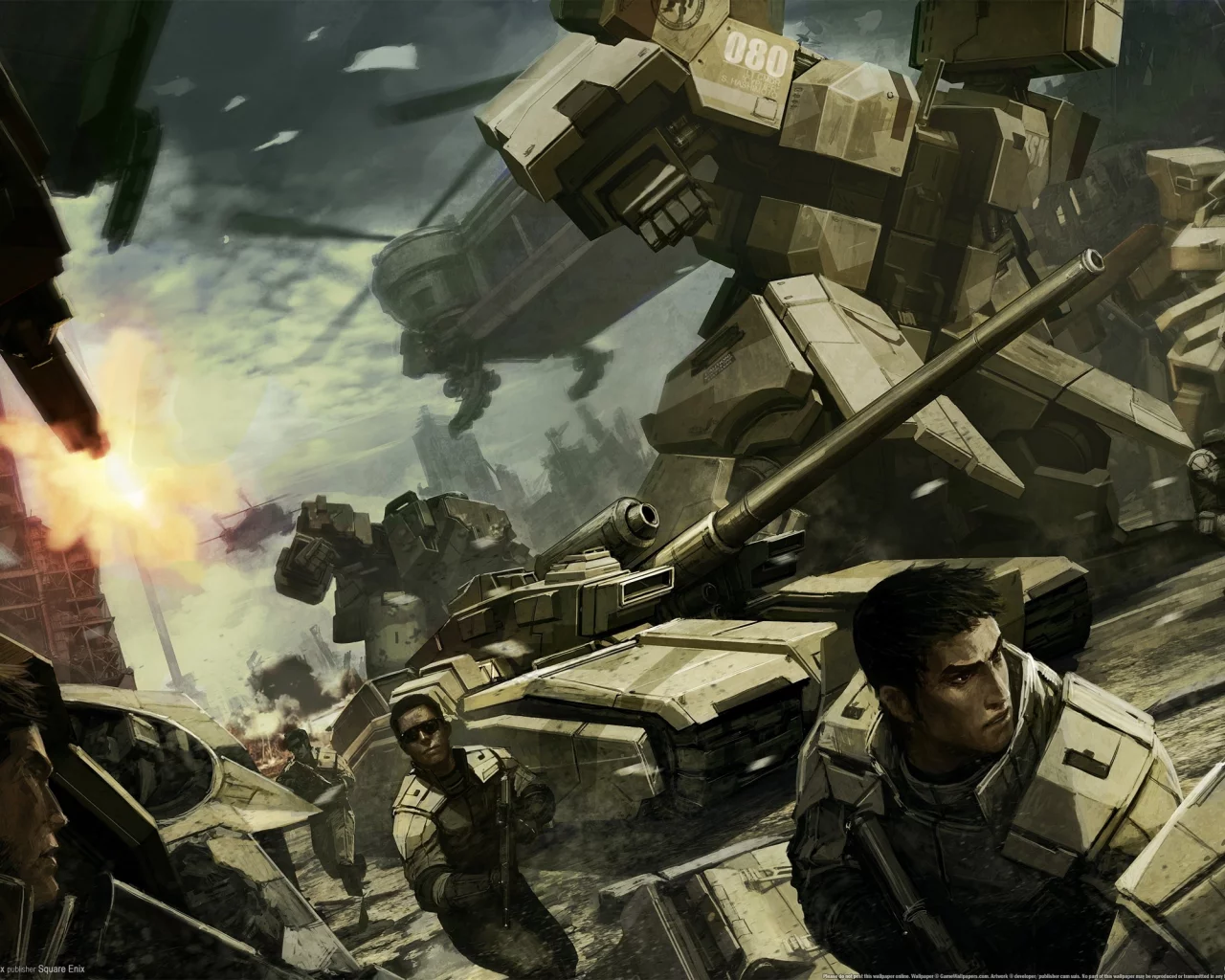 игра, компьютерные игры, Front Mission Evolved, pc games, видео игры, game