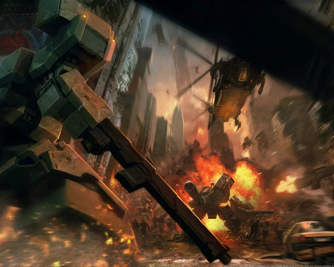 видео игры, game, игра, pc games, компьютерные игры, Front Mission Evolved
