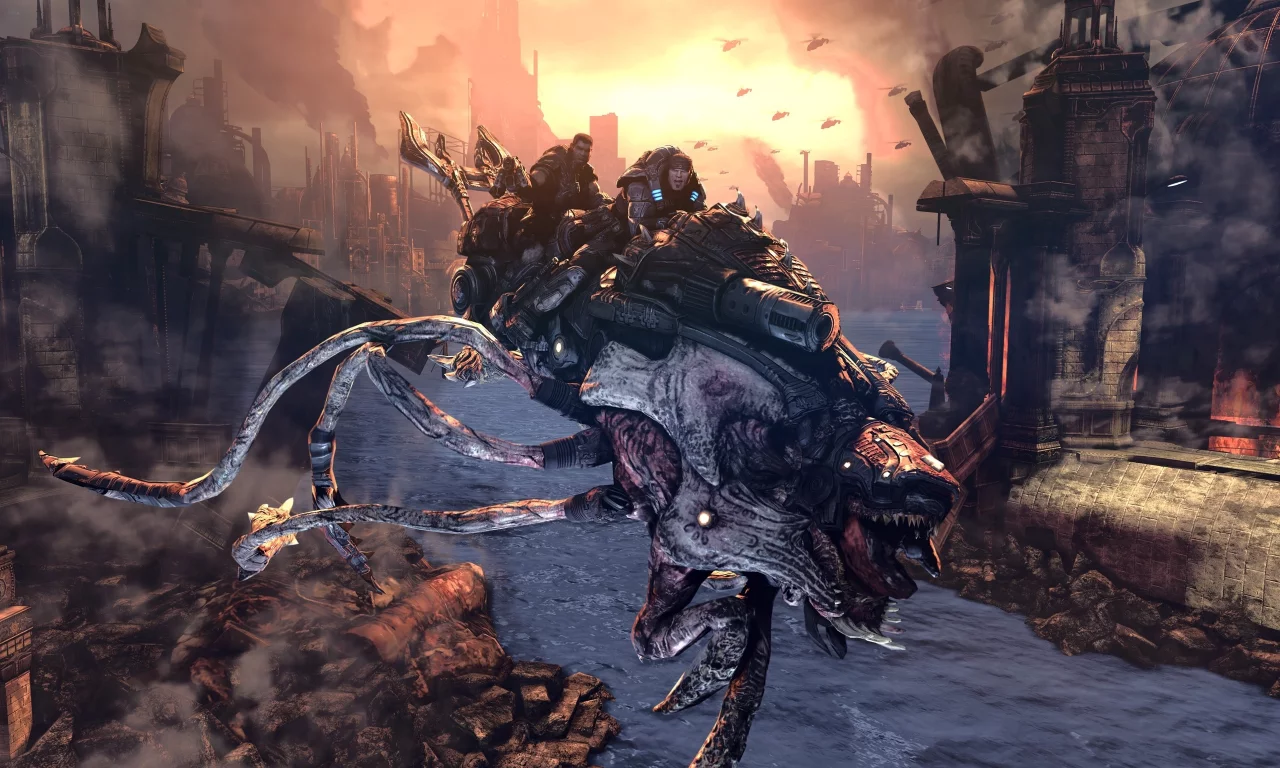 Gears of War 2, game, игра, компьютерные игры, видео игры, pc games