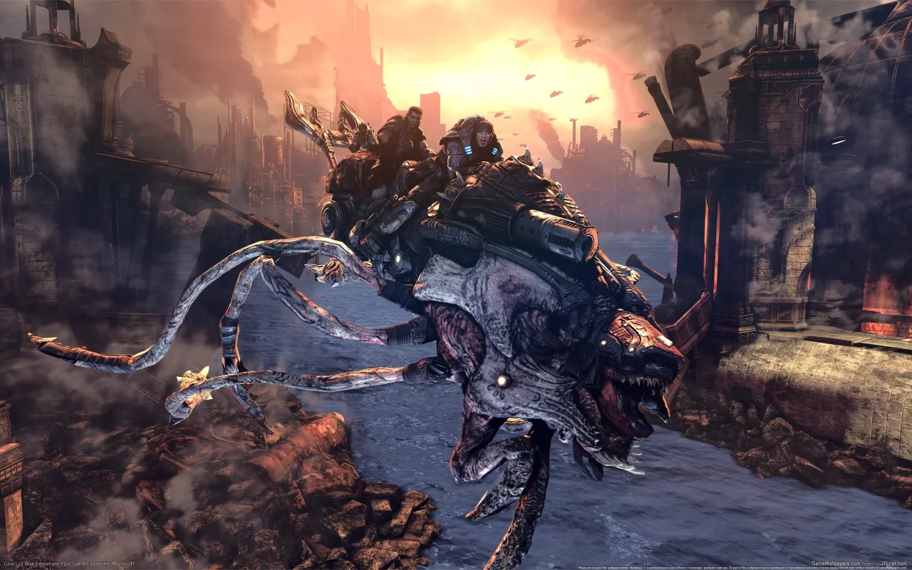 Gears of War 2, game, игра, компьютерные игры, видео игры, pc games