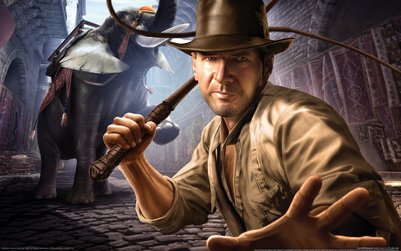 Картинка на рабочий стол game, компьютерные игры, Indiana Jones and the  Staff of Kings, игра, pc games, видео игры 1280 x 800