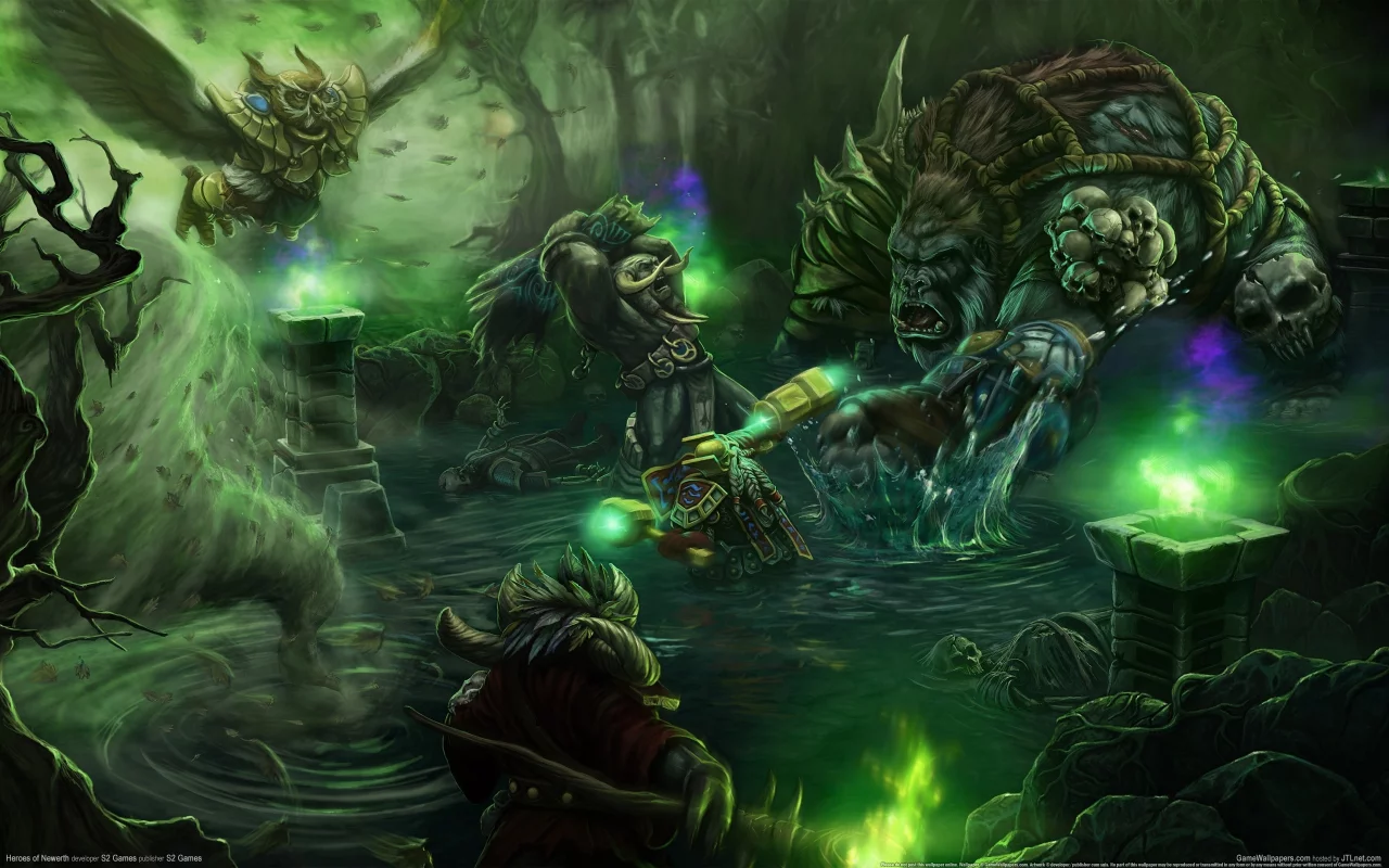 видео игры, Heroes of Newerth, игра, game, компьютерные игры, pc games