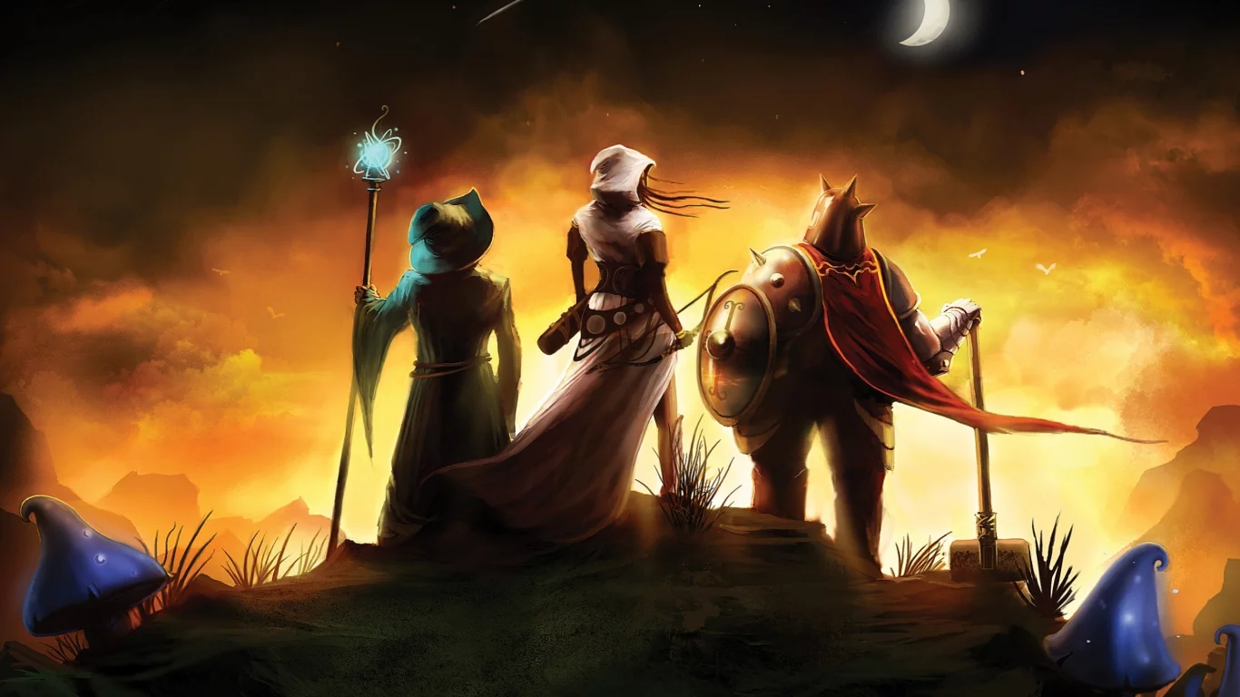 игра, компьютерные игры, Trine, видео игры, game, pc games