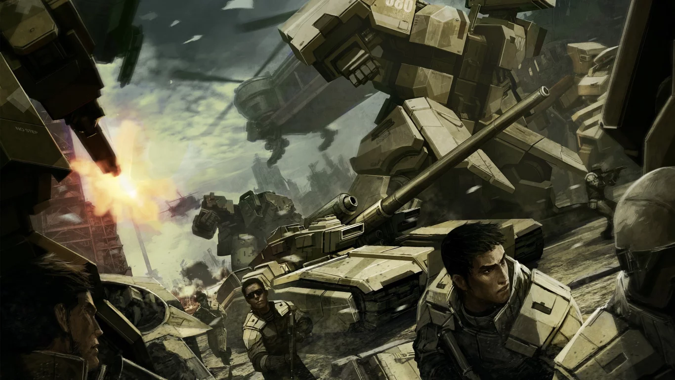 игра, компьютерные игры, Front Mission Evolved, pc games, видео игры, game